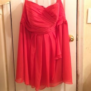 David’s Bridal strapless dress size 20